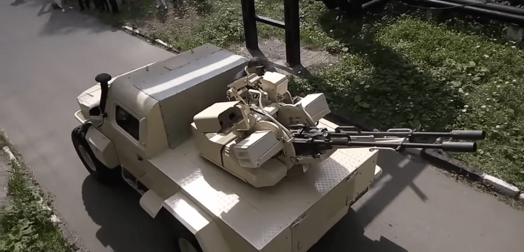 This ATV is an unmanned answer to cheap drones