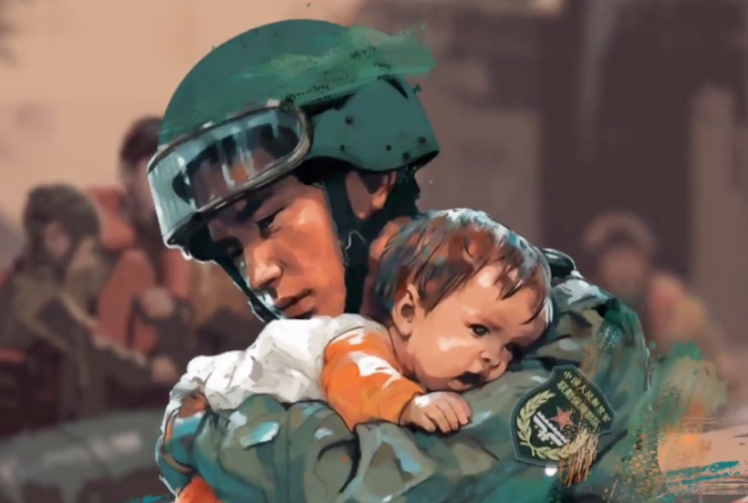 Propaganda film casts Chinese Army as saintly liberators