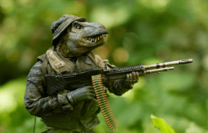 Lizard Force might be the most elite military meme unit