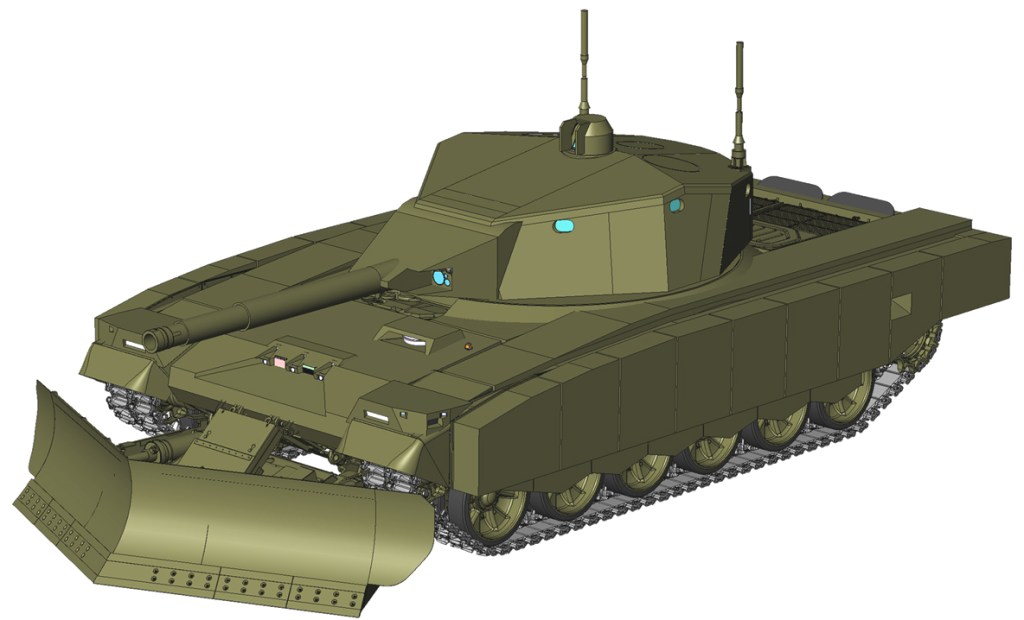 Russian Army will develop Storm robot tank and Ally