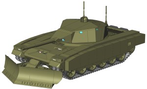 Russian Army will develop Storm robot tank and Ally