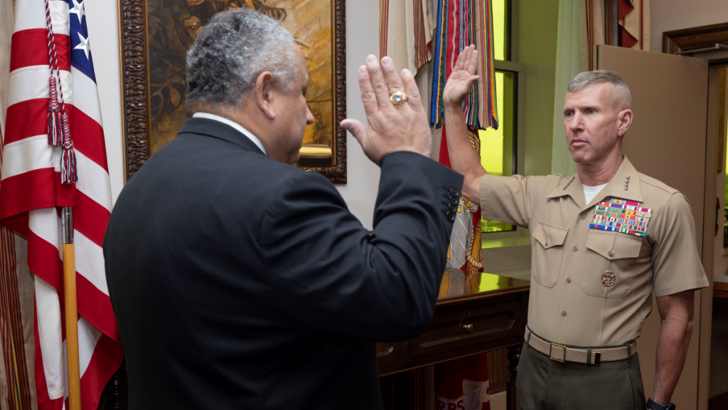 Top Marine could return to work in a matter of weeks, Del Toro says