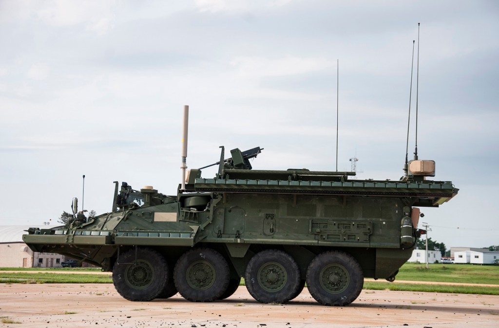 Russian invasion of Ukraine sparks renewed interest in Stryker protection system