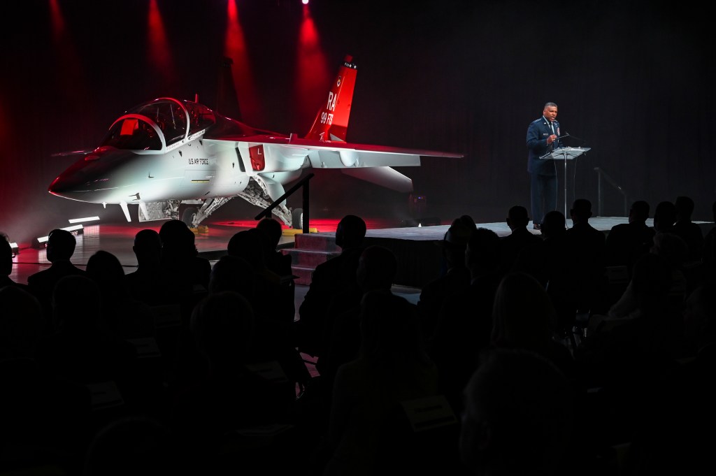 Production of Air Force’s next-gen training jet delayed to 2024
