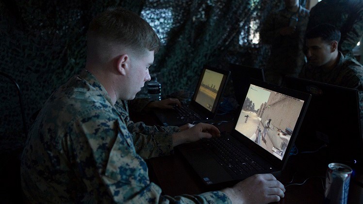 ‘Video game warfighting’ helps squad leaders virtually prepare Marines for battle