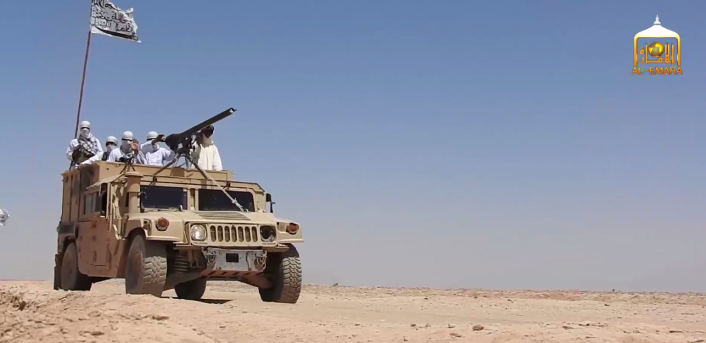 Large Taliban convoy moves through Afghanistan unopposed