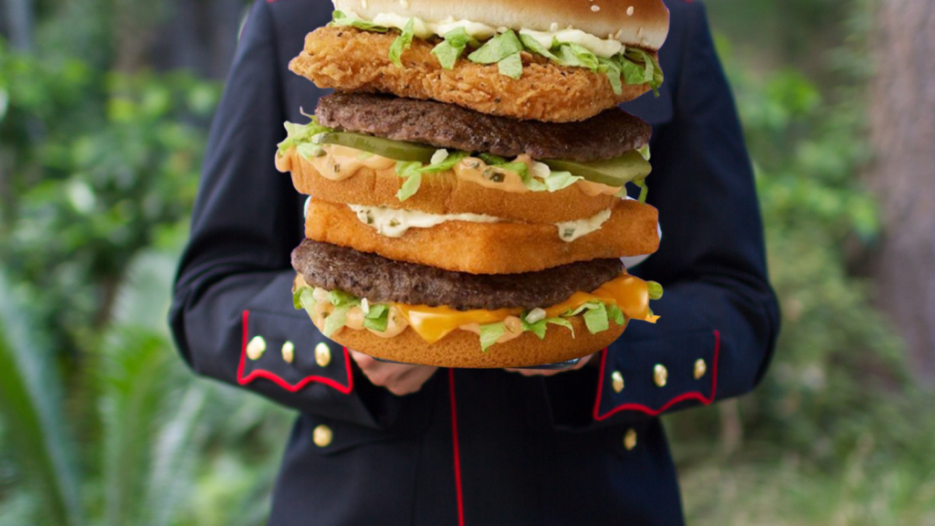 Did McDonald’s just release a Marine Corps Burger?