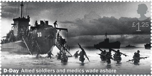A Royal gaffe: UK postal service issues ‘Best of British’ D-Day stamp featuring US troops 8,500 miles away in the Pacific