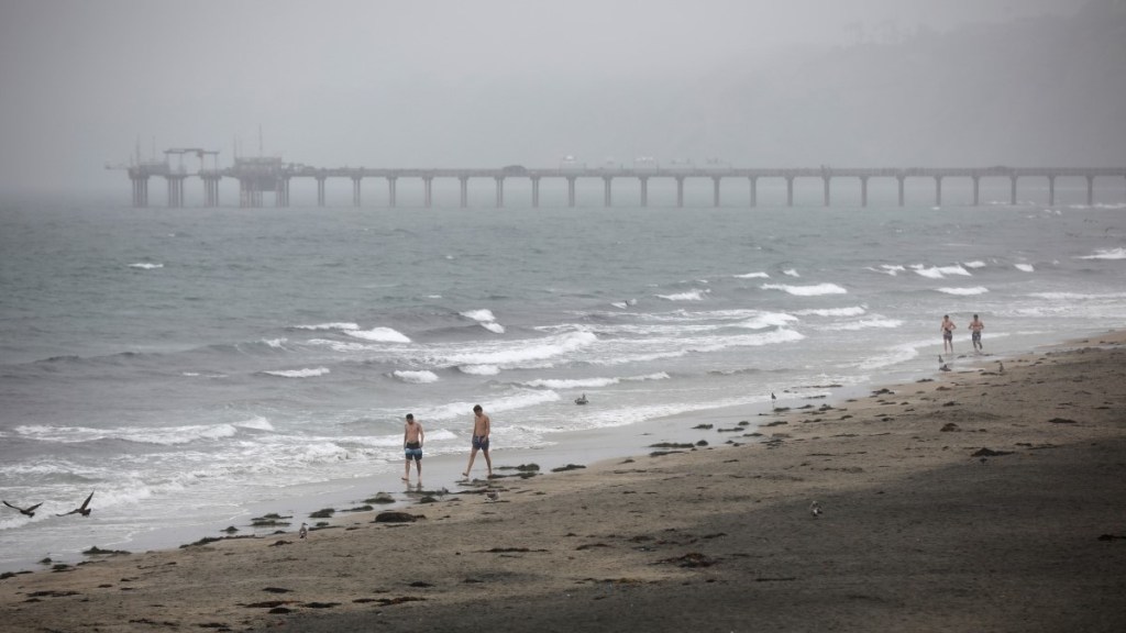 California Marine Corps bases weather Tropical Storm Hilary