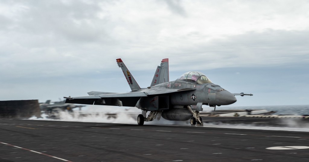 Navy salvages Super Hornet that blew off USS Harry Truman in the Med