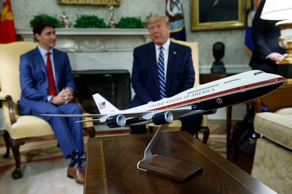 With new Air Force One planes still bare, Biden will choose between the jet’s classic livery or a fresh paint scheme