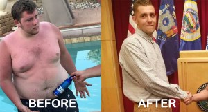 Future Marine recruit loses nearly 150 pounds in 8 months to join the Corps