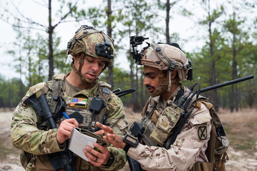 First time: Middle East partner military trains at a US Army center