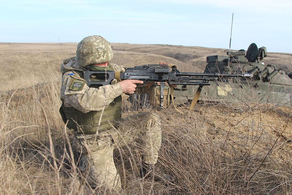 U.S. military may be hunkering down for COVID-19, but shooting war continues in Ukraine