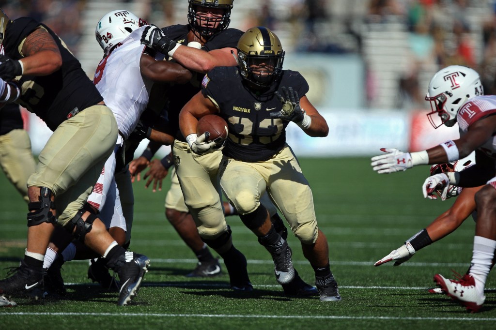 Army holds off Temple 31-28 in overtime