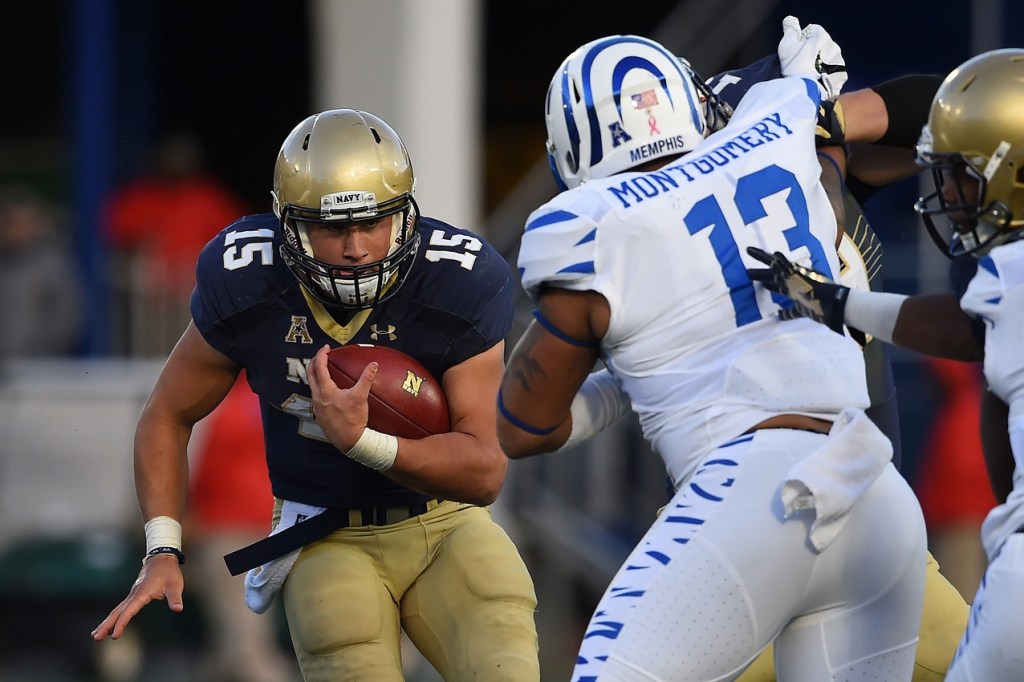 No. 25 Navy puts undefeated start on line against Memphis
