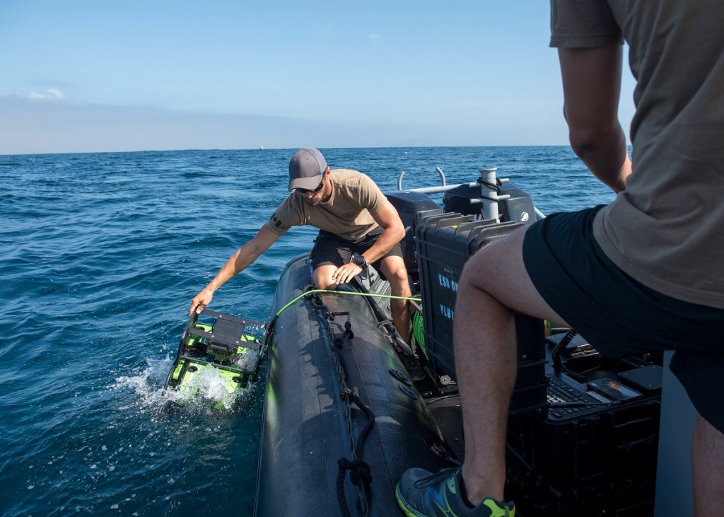 Marines want to use artificial intelligence to help find and neutralize sea mines