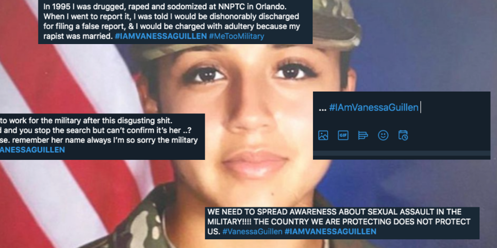 Hundreds come forward as #IAmVanessaGuillen movement surges online