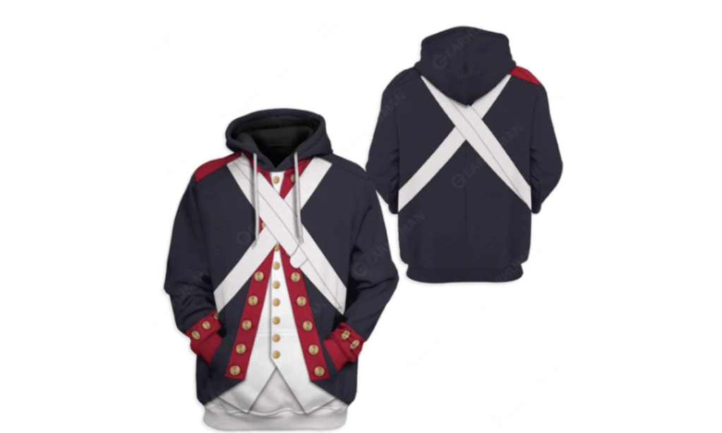 Behold this Revolutionary War uniform fit for a couch militia