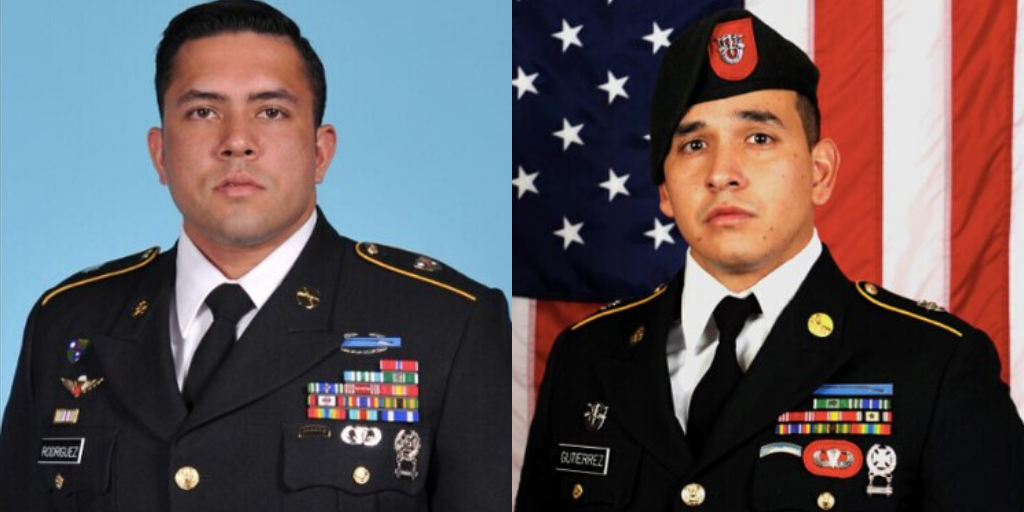 Pentagon identifies two soldiers killed in Afghanistan attack