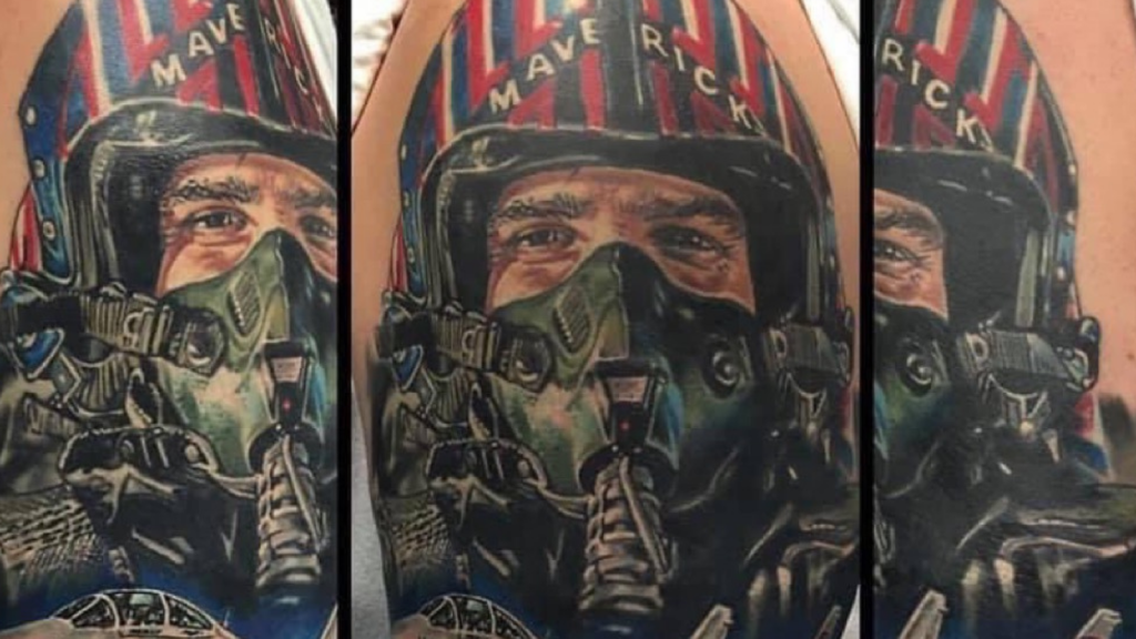 This ‘Top Gun’ tattoo will take your breath away