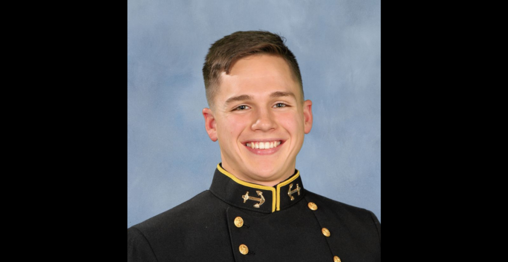 Naval Academy IDs midshipman who died Saturday