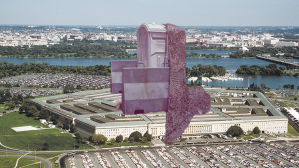 Pentagon Porta-John painting the unwitting unifier of officer-enlisted