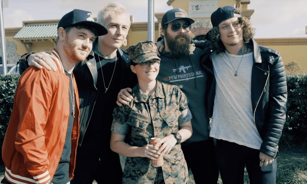 Oki-based Marines, sailors star in new music video from Asking Alexandria
