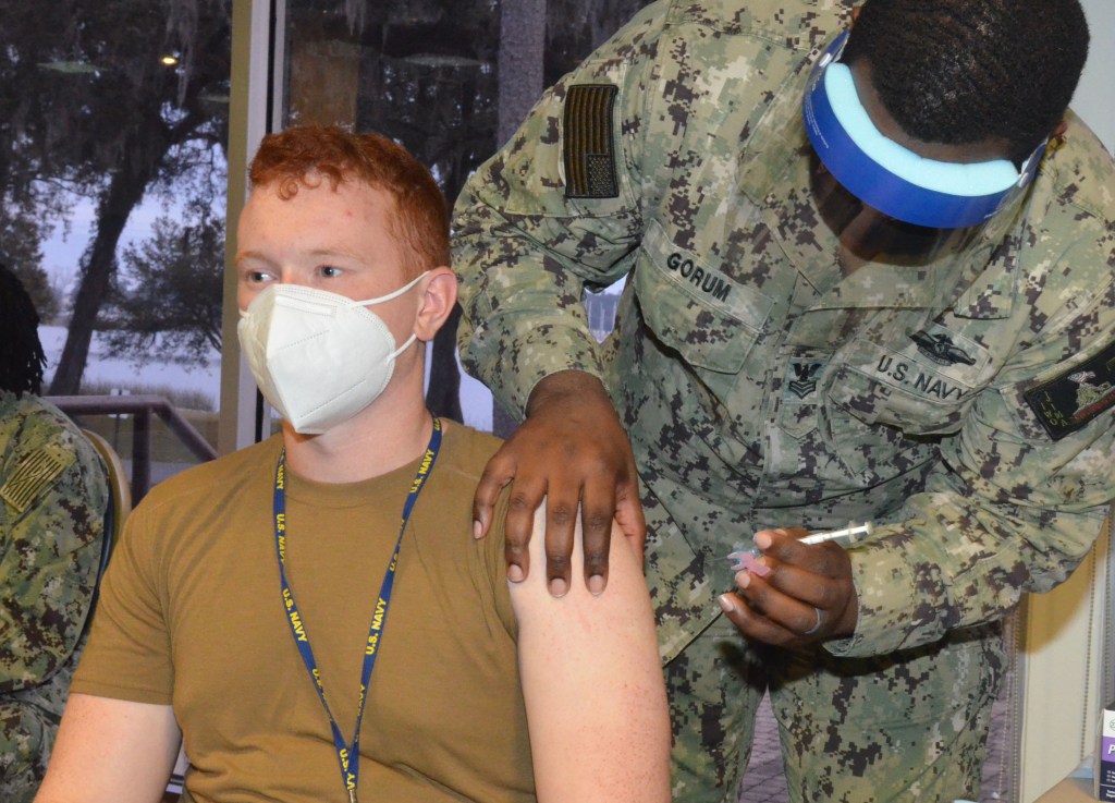 More than a million military retirees, spouses now eligible for COVID vaccination