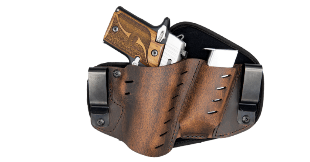 Versacarry Comfort-Flex holster eliminates common problems of IWB carry