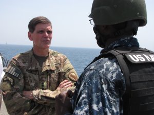 Former CENTCOM commander says tweets not a good way to convey military orders