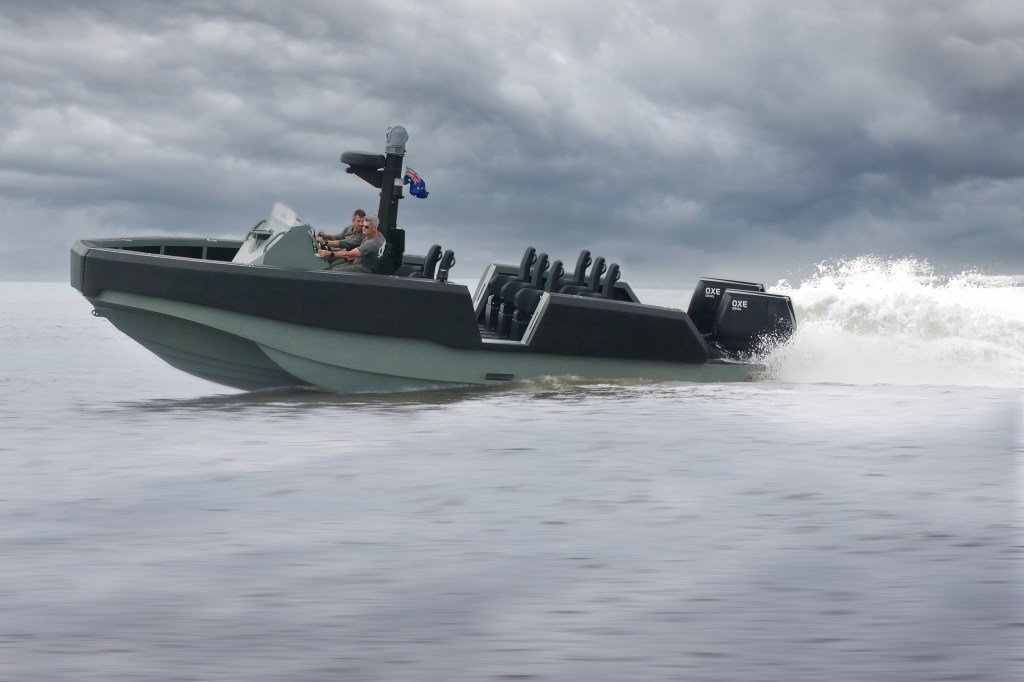 Australian small boat with US comms package in testing for Marine Corps urgent need