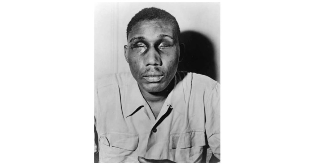 The blinding of a WWII vet opened America’s eyes to the evil of Jim Crow