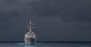 Destroyer underway in Pacific fighting COVID-19 outbreak