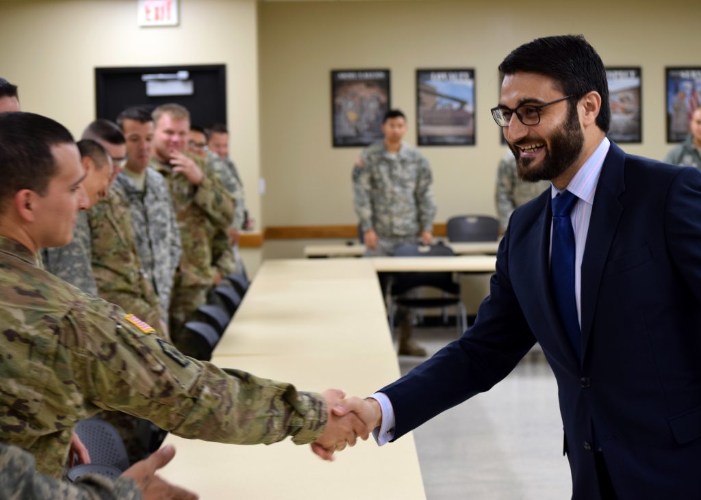 Afghan ambassador thanks U.S. troops, veterans