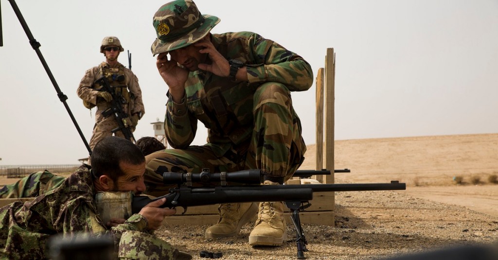 This is why Marines are training Afghan snipers in Helmand