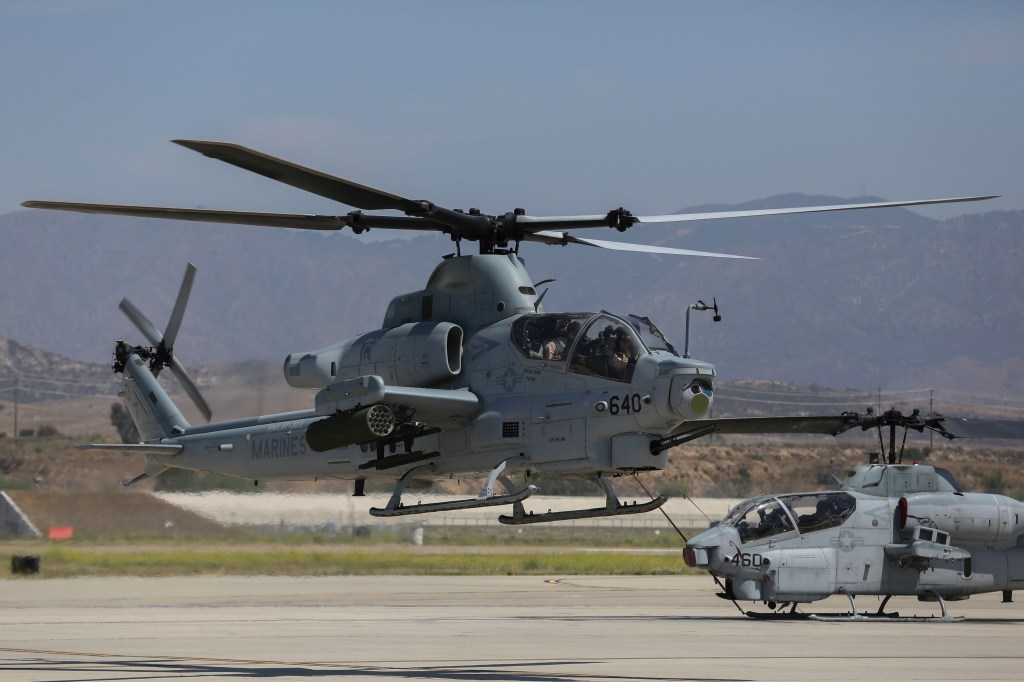 Marines award AH-1Z sensor contract