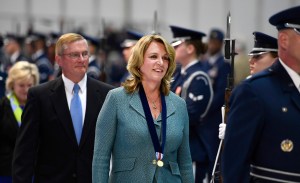 James says goodbye after three years as Air Force secretary
