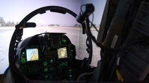 Simulated military training prepares to go airborne