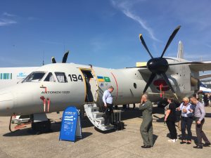 Ukraine-Saudi alliance presents new Antonov cargo plane at Paris Air Show