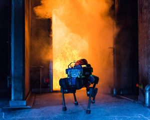 This robot rumbles through tunnels too unsafe for people
