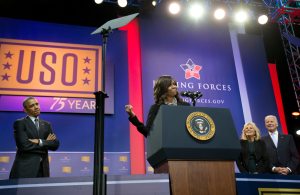 Michelle Obama’s signature military initiative faces an uncertain future under Donald Trump