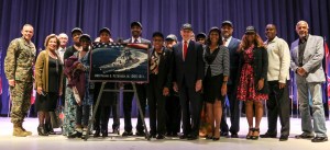 Navy warship named for 1st black Marine Corps aviator