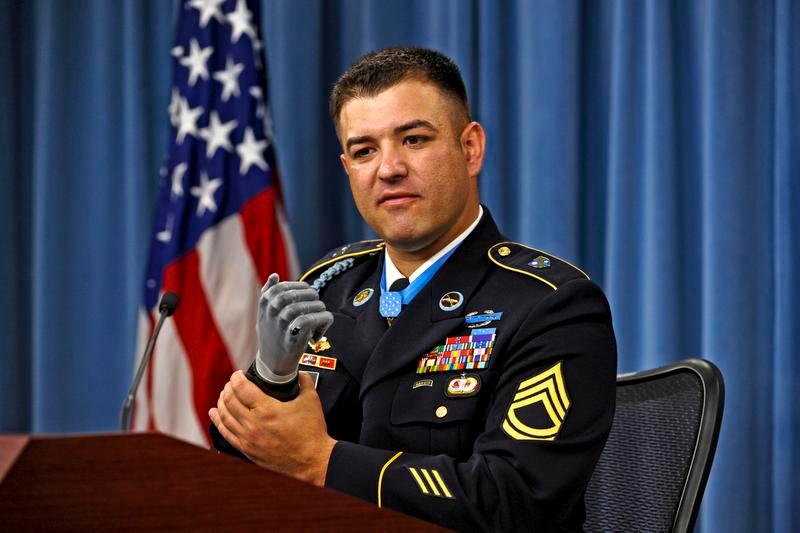 Someone stole Leroy Petry’s Medal of Honor license plate