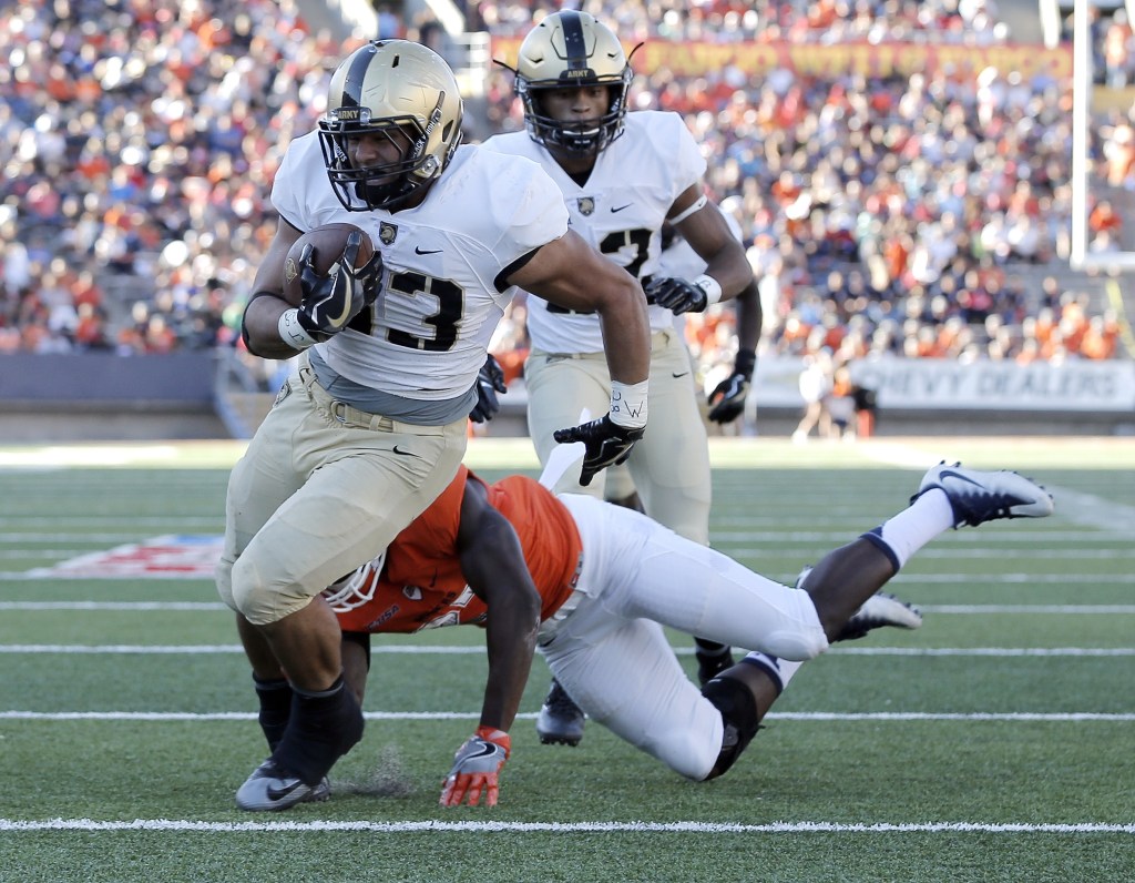Army improves to 3-0 with 66-14 victory over UTEP