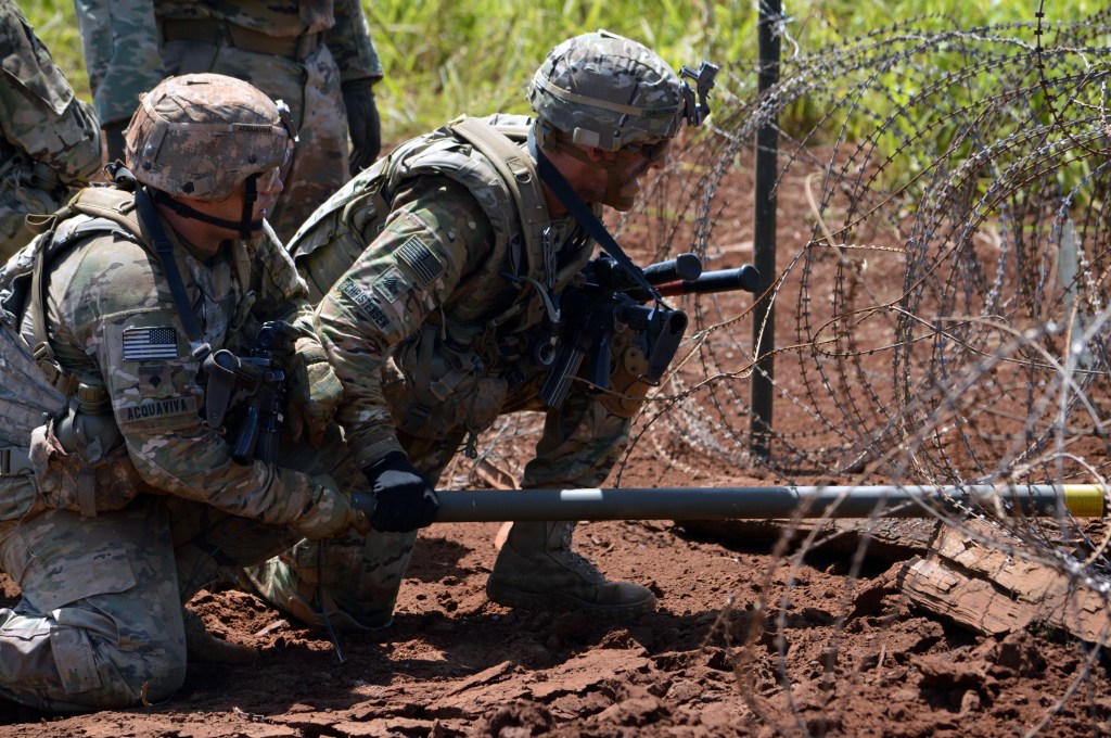 Army engineers use 1950s breaching tech; robots might solve the problem