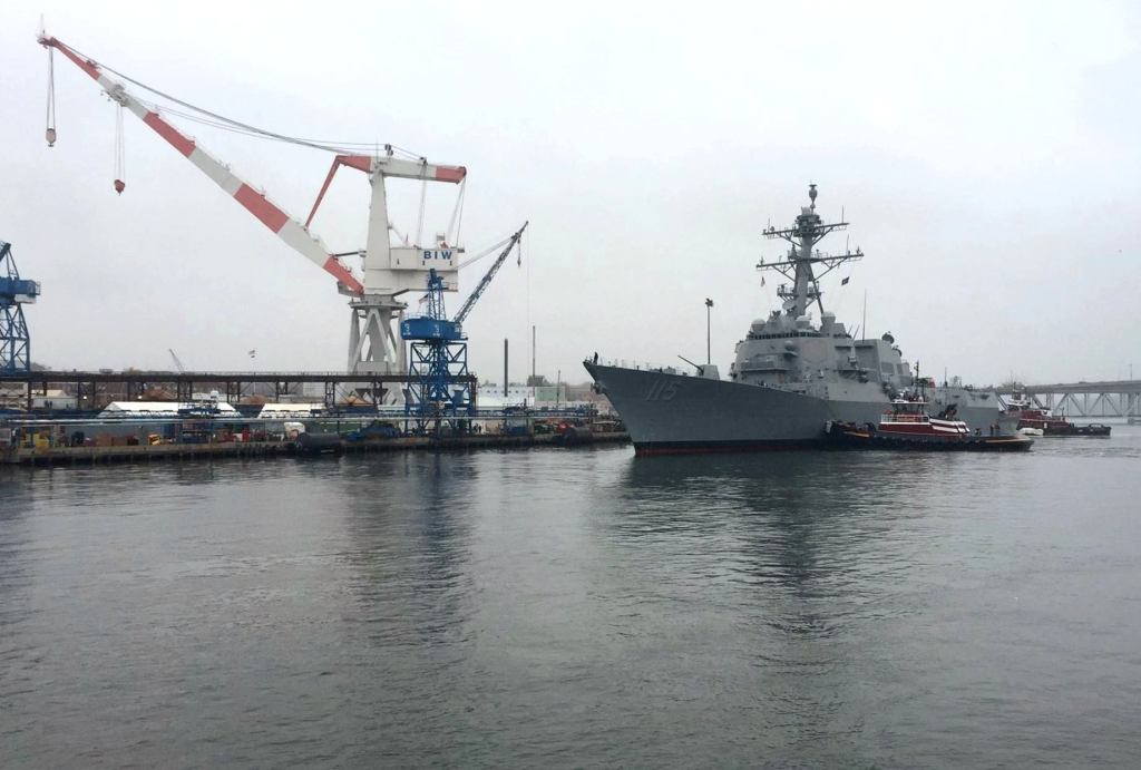 Navy, GD Hit Crossroads in Destroyer Negotiations