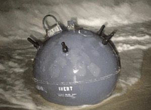 Navy target mine, which shut down Florida beach, is latest military device to wash ashore