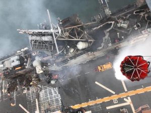 CNO: Navy thought it had a handle on Bonhomme Richard fire Sunday night