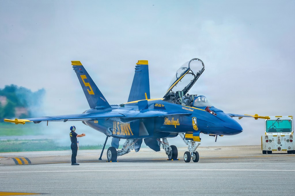 Blue Angels won’t be punished after low beach flyover, acting SECNAV says